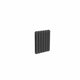 Anthracite / 550 x 440 mm Reina Designer Coneva Column Horizontal Radiator