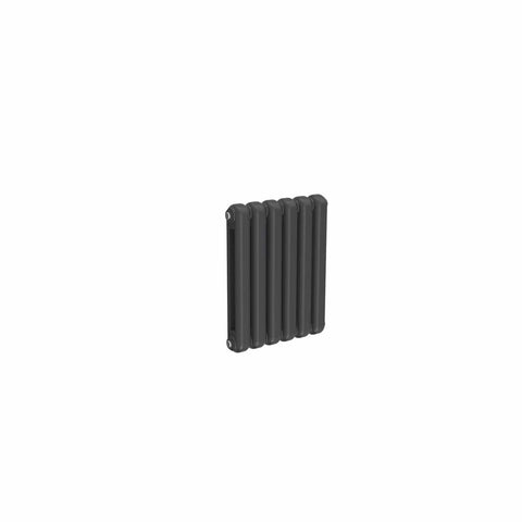 Anthracite / 550 x 440 mm Reina Designer Coneva Column Horizontal Radiator