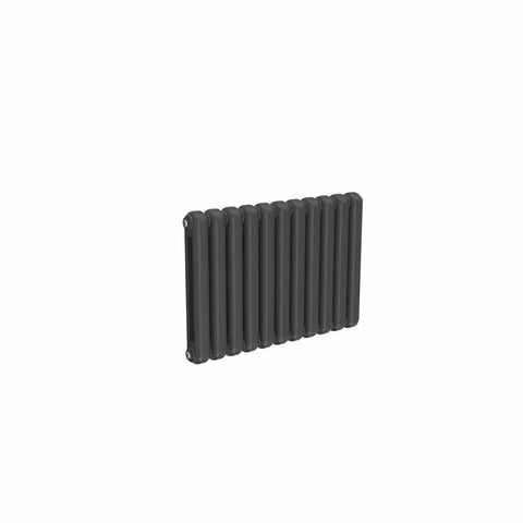 Anthracite / 550 x 790 mm Reina Designer Coneva Column Horizontal Radiator