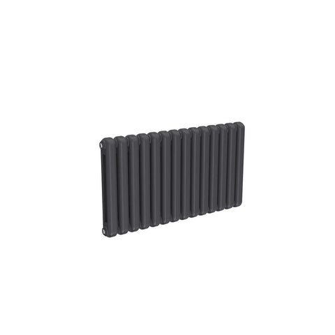 Anthracite / 550 x 1000 mm Reina Designer Coneva Column Horizontal Radiator