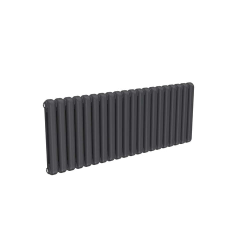 Anthracite / 550 x 1420 mm Reina Designer Coneva Column Horizontal Radiator