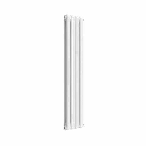 White / 1500 x 300 mm Reina Designer Coneva Column Vertical Radiator