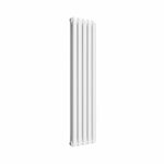 White / 1500 x 370 mm Reina Designer Coneva Column Vertical Radiator