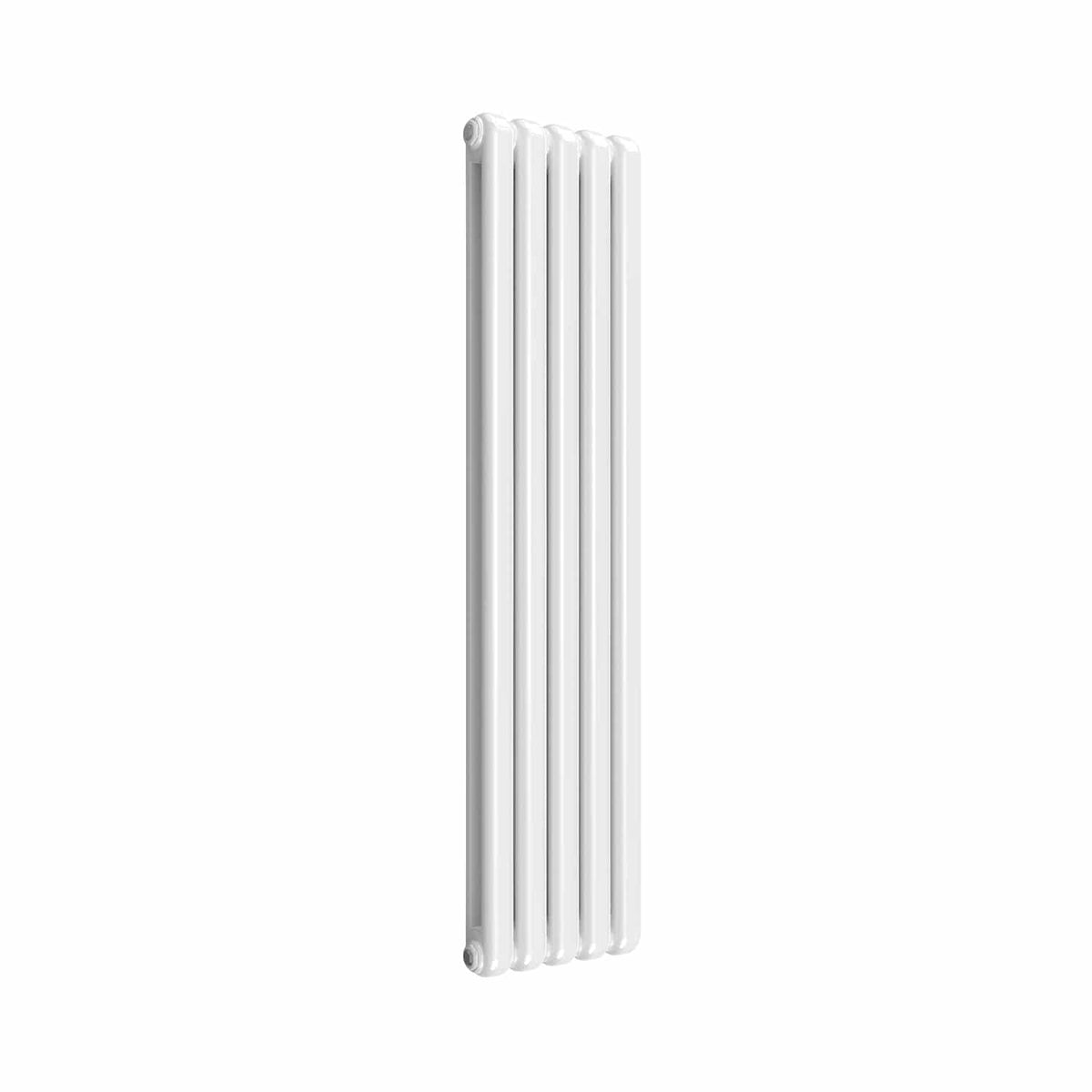 White / 1500 x 370 mm Reina Designer Coneva Column Vertical Radiator