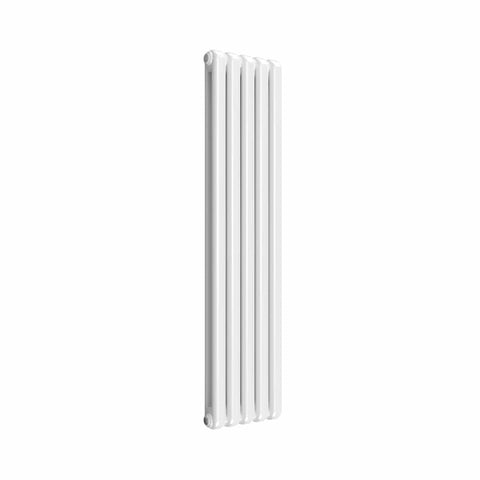 White / 1500 x 370 mm Reina Designer Coneva Column Vertical Radiator