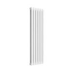 White / 1500 x 440 mm Reina Designer Coneva Column Vertical Radiator