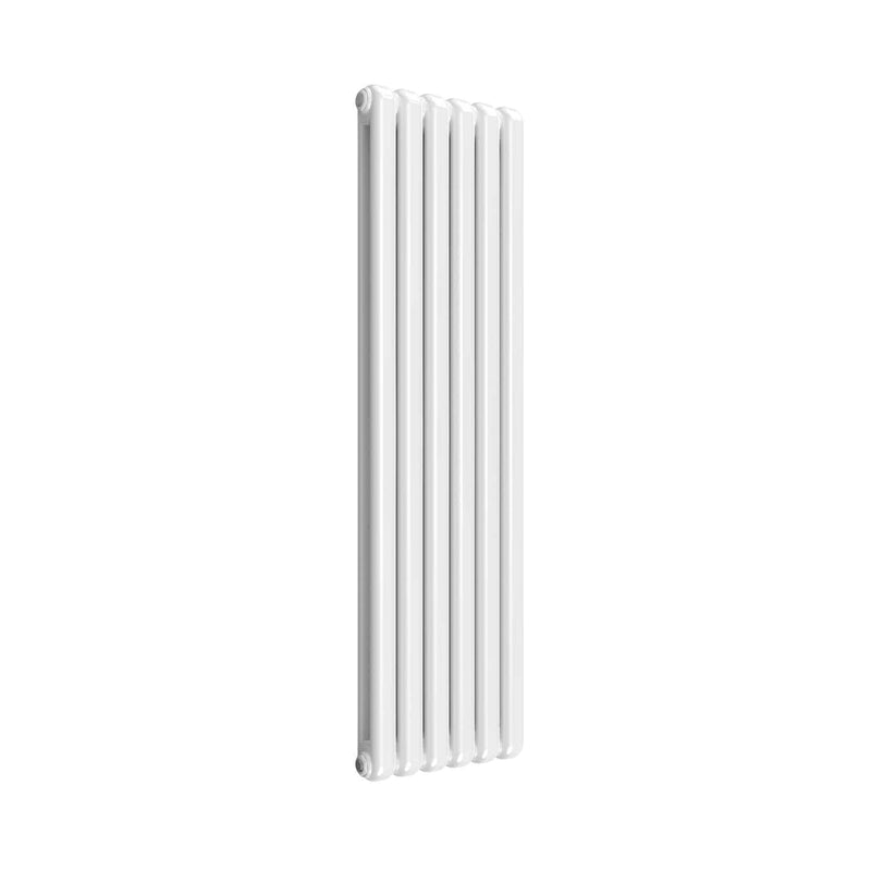 White / 1500 x 440 mm Reina Designer Coneva Column Vertical Radiator