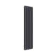 Anthracite / 1500 x 370 mm Reina Designer Coneva Column Vertical Radiator