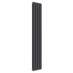 Anthracite / 1800 x 300 mm Reina Designer Coneva Column Vertical Radiator
