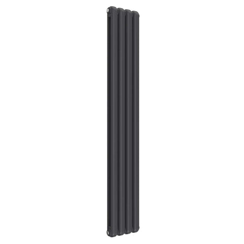 Anthracite / 1800 x 300 mm Reina Designer Coneva Column Vertical Radiator