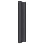 Anthracite / 1800 x 440 mm Reina Designer Coneva Column Vertical Radiator