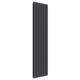 Anthracite / 1800 x 440 mm Reina Designer Coneva Column Vertical Radiator
