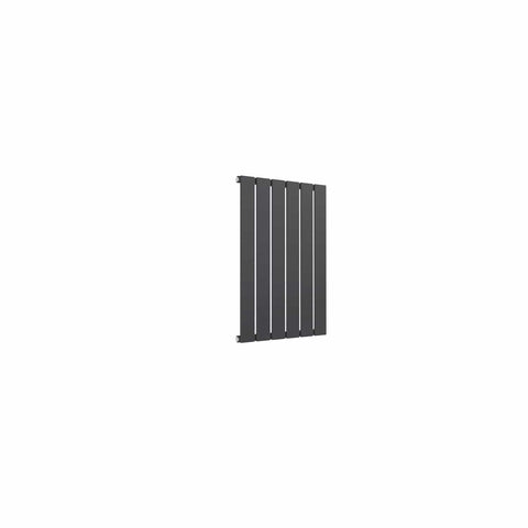 Single / Anthracite / 600 x 440 mm Reina Designer Flat Horizontal Steel Radiator