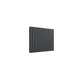 Double / Anthracite / 600 x 810 mm Reina Designer Flat Horizontal Steel Radiator
