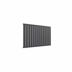 Single / Anthracite / 600 x 1032 mm Reina Designer Flat Horizontal Steel Radiator