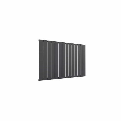 Single / Anthracite / 600 x 1032 mm Reina Designer Flat Horizontal Steel Radiator