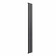 1800 x 218 mm / Single / Anthracite Reina Designer Flat Vertical Steel Radiator