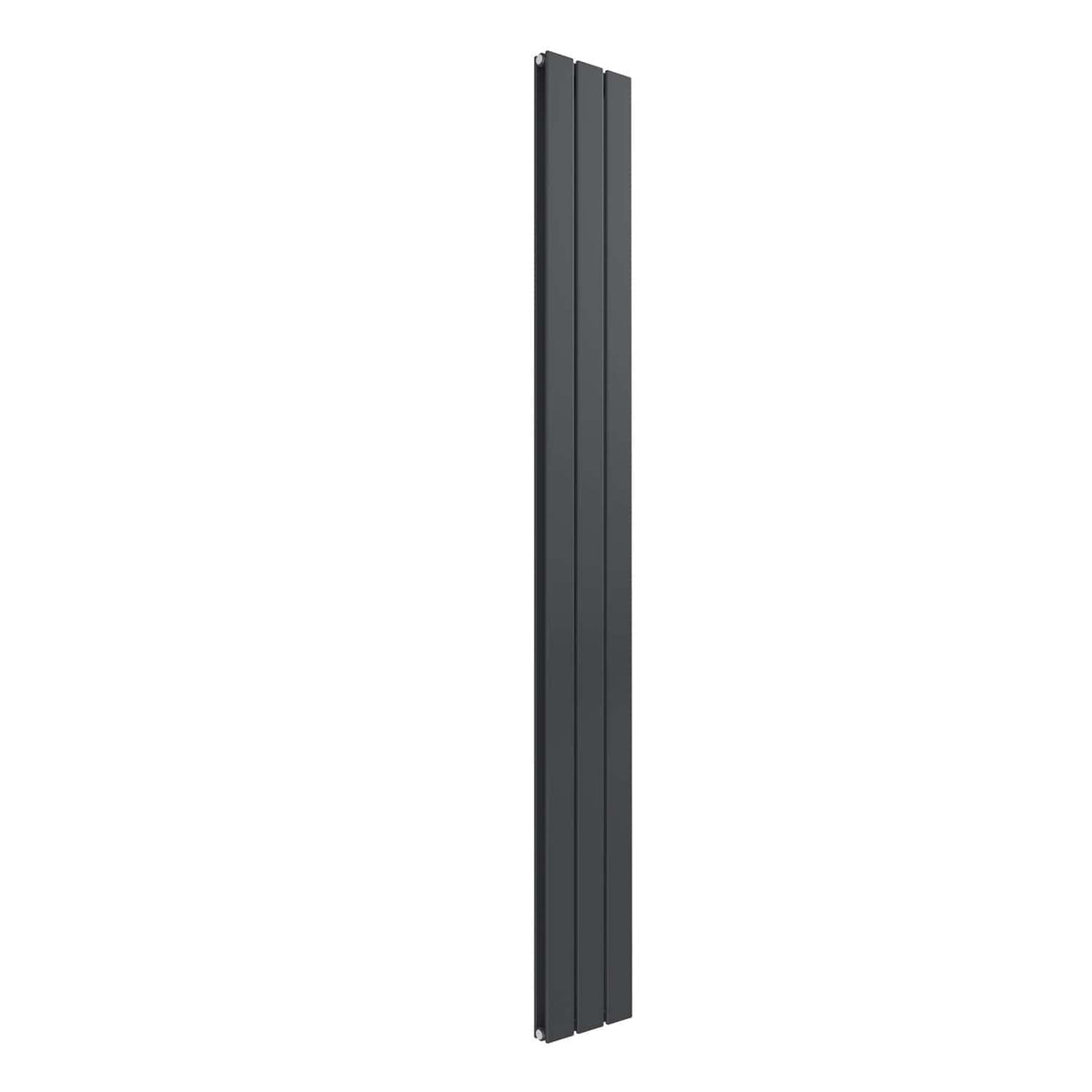 1800 x 218 mm / Double / Anthracite Reina Designer Flat Vertical Steel Radiator