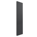 1800 x 440 mm / Double / Anthracite Reina Designer Flat Vertical Steel Radiator