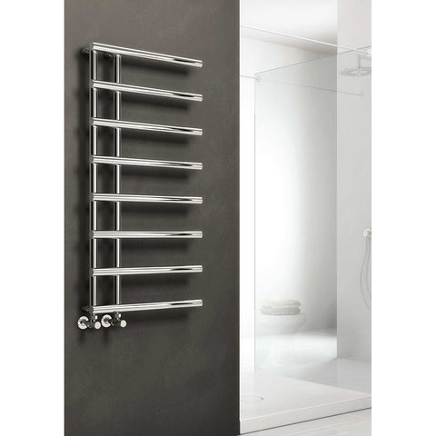 Reina Designer Matera Vertical Heated Towel Rail Steel Radiator