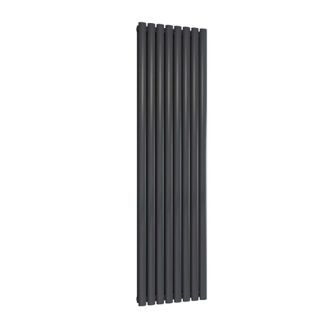 Anthracite / Double / 1800 x 531 mm Reina Designer Neva Vertical Steel Radiator