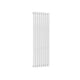 White / Single / 1500 x 472 mm Reina Designer Neva Vertical Steel Radiator