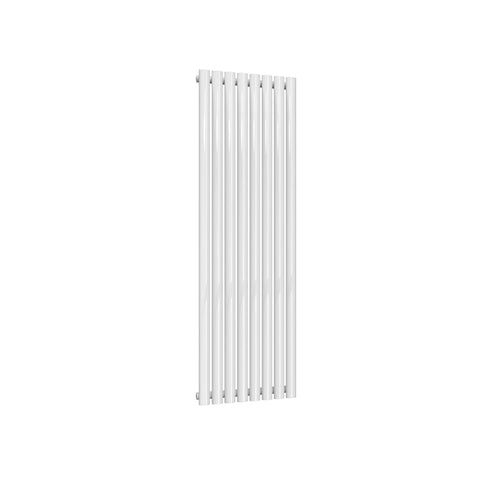 White / Single / 1500 x 472 mm Reina Designer Neva Vertical Steel Radiator