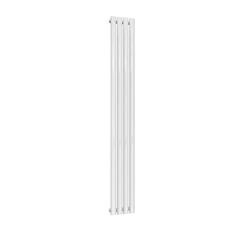 White / Single / 1800 x 236 mm Reina Designer Neva Vertical Steel Radiator