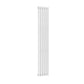 White / Single / 1800 x 295 mm Reina Designer Neva Vertical Steel Radiator