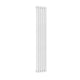 White / Single / 1800 x 295 mm Reina Designer Neva Vertical Steel Radiator