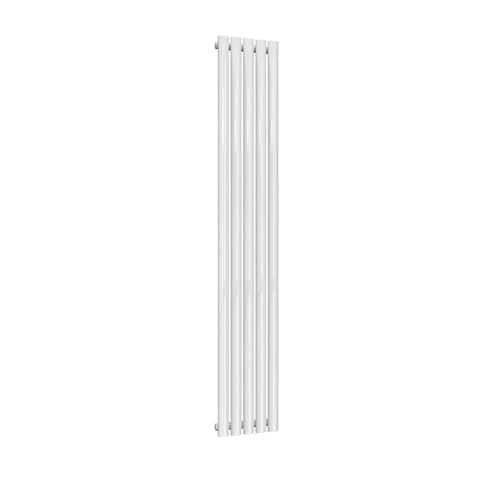 White / Single / 1800 x 295 mm Reina Designer Neva Vertical Steel Radiator