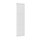 White / Single / 1800 x 472 mm Reina Designer Neva Vertical Steel Radiator