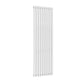 White / Single / 1800 x 531 mm Reina Designer Neva Vertical Steel Radiator