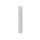 White / Double / 1500 x 295 mm Reina Designer Neva Vertical Steel Radiator