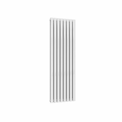 White / Double / 1500 x 472 mm Reina Designer Neva Vertical Steel Radiator