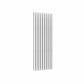 White / Double / 1800 x 236 mm Reina Designer Neva Vertical Steel Radiator