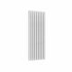 White / Double / 1800 x 236 mm Reina Designer Neva Vertical Steel Radiator