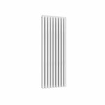 White / Double / 1800 x 236 mm Reina Designer Neva Vertical Steel Radiator