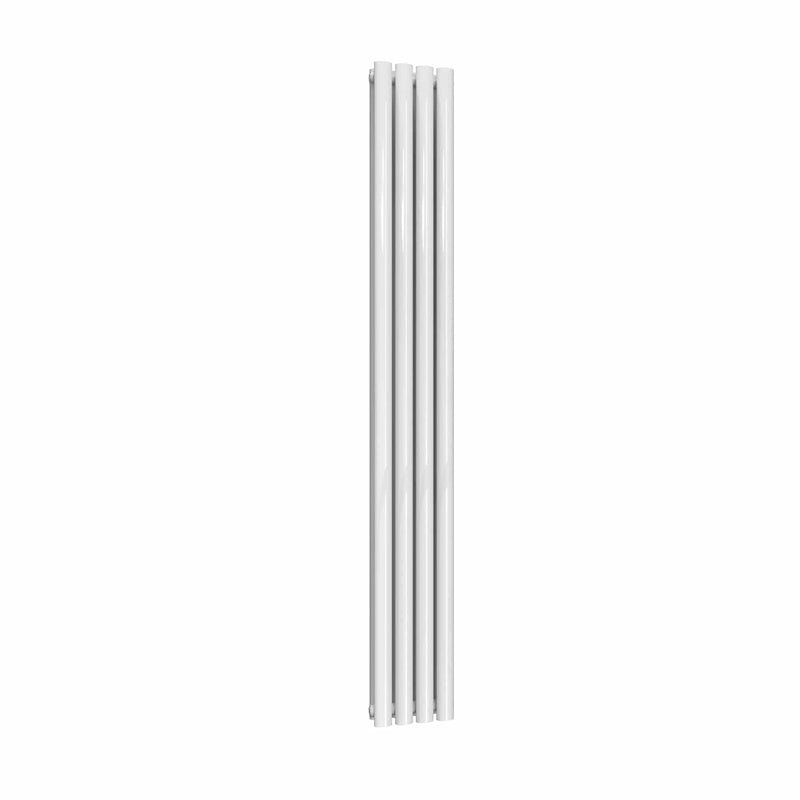 White / Double / 1800 x 295 mm Reina Designer Neva Vertical Steel Radiator
