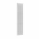 White / Double / 1800 x 354 mm Reina Designer Neva Vertical Steel Radiator