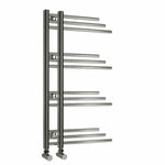 Reina Designer Palmari Vertical Chrome Towel Rail Steel Radiator