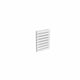Double / 550 x 400 mm Reina Designer Rione Horizontal Steel Radiator White