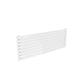 Single / 550 x 1400 mm Reina Designer Rione Horizontal Steel Radiator White