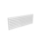 Double / 550 x 1400 mm Reina Designer Rione Horizontal Steel Radiator White