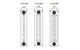 Reina Designer White Colona Traditional Column Horizontal Radiator