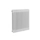 Reina Designer White Colona Traditional Column Horizontal Radiator