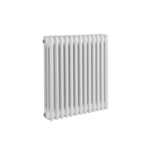 Reina Designer White Colona Traditional Column Horizontal Radiator