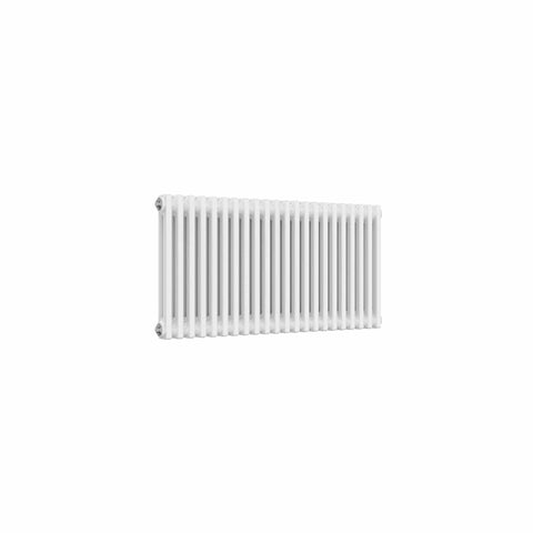 2 Column / 500 x 1010 mm Reina Designer White Colona Traditional Column Horizontal Radiator