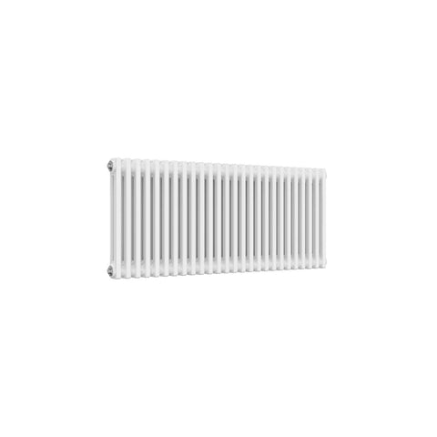 2 Column / 500 x 1190 mm Reina Designer White Colona Traditional Column Horizontal Radiator