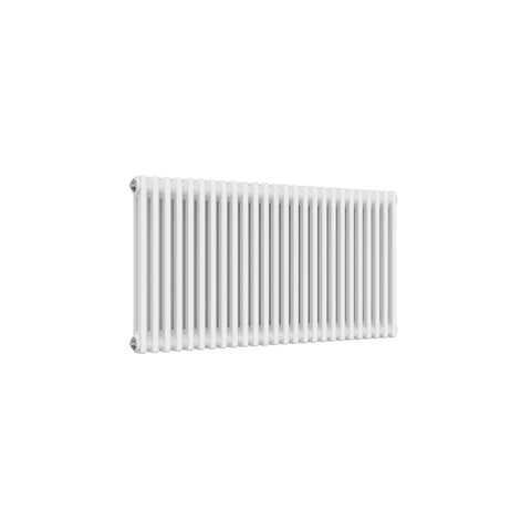 2 Column / 600 x 1190 mm Reina Designer White Colona Traditional Column Horizontal Radiator